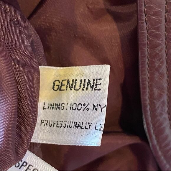 Foxmoor Retro 80s 70s Leather Jacket Blazer Coat Size 9 - Picture 14 of 15